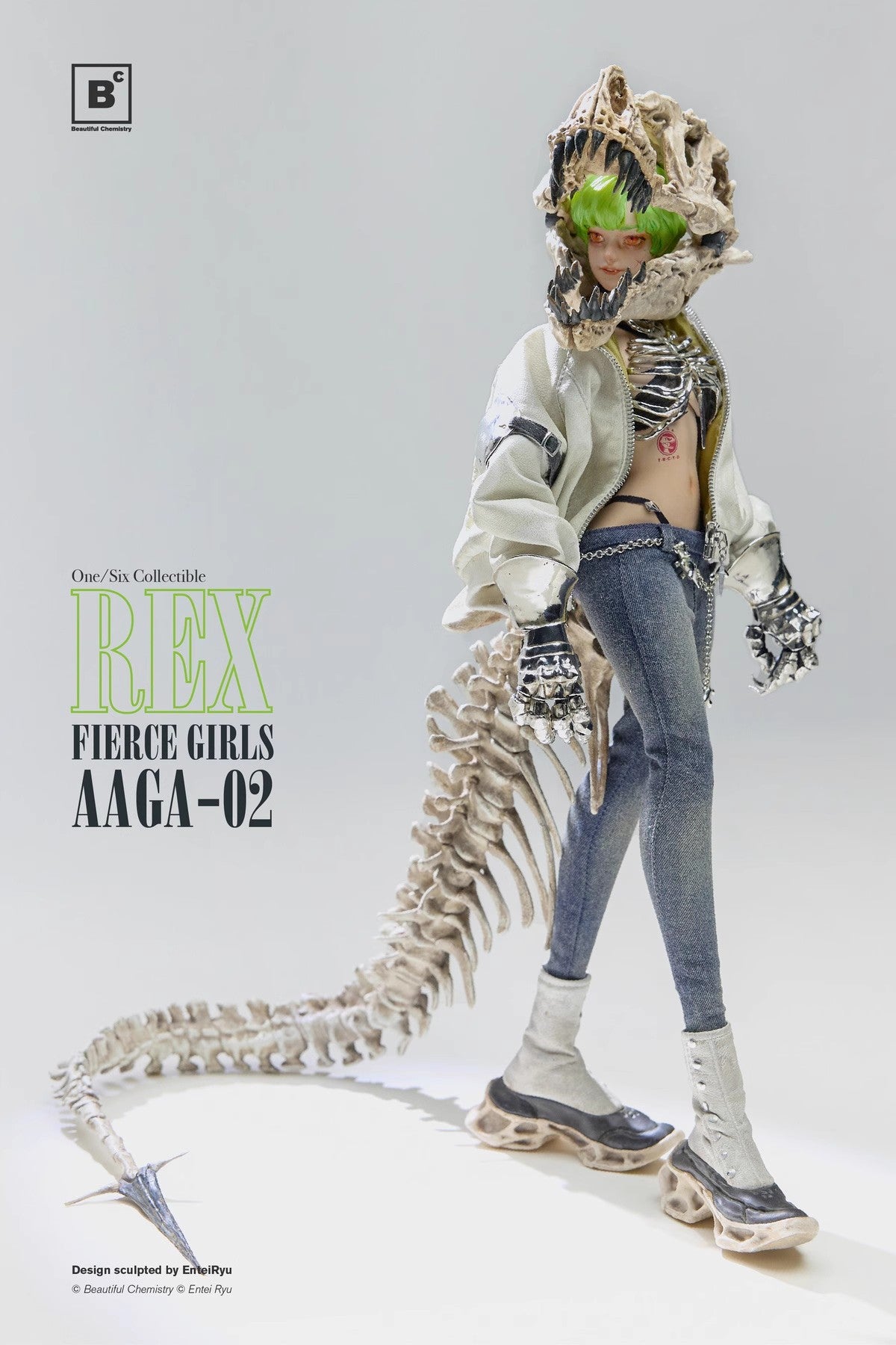 Beautiful Chemistry - 1:6 Bone Girl Fierce Girls Rex Action Figure - inshobby.com