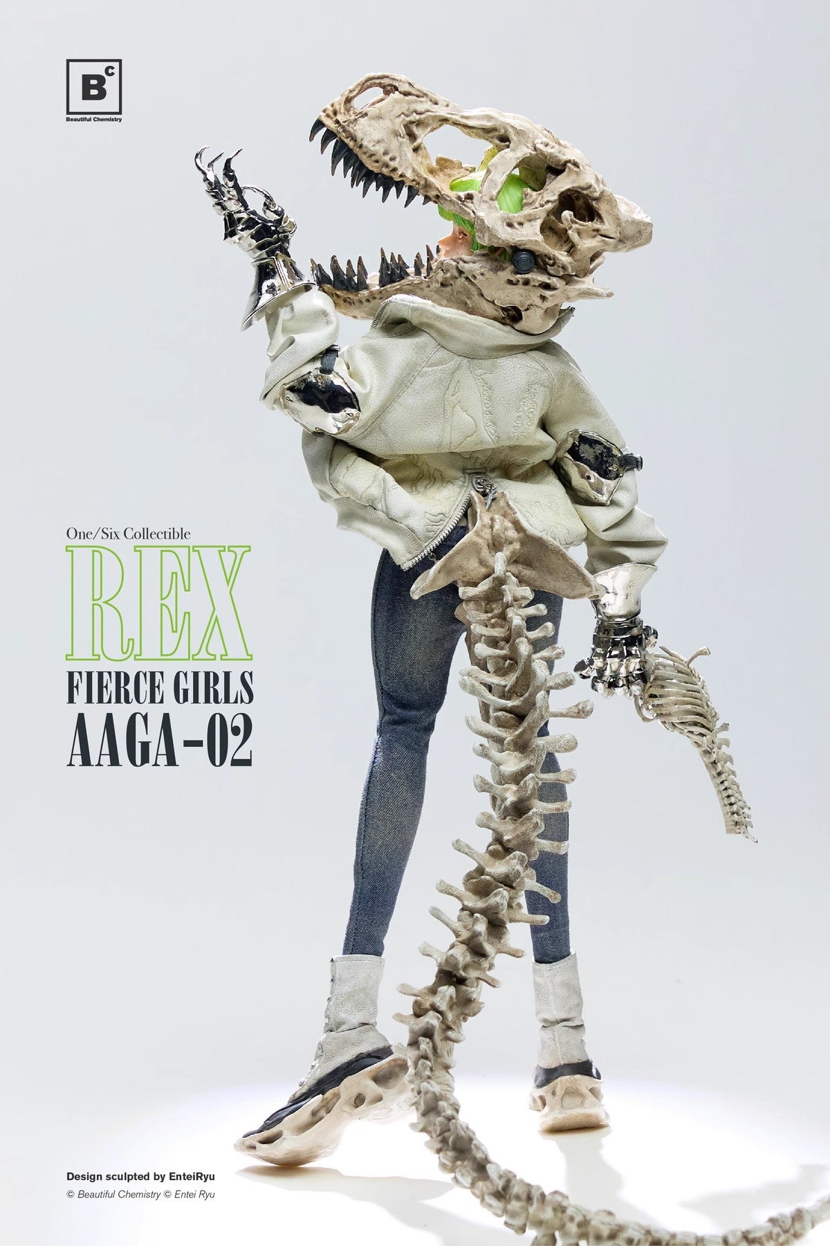 Beautiful Chemistry - 1:6 Bone Girl Fierce Girls Rex Action Figure - inshobby.com