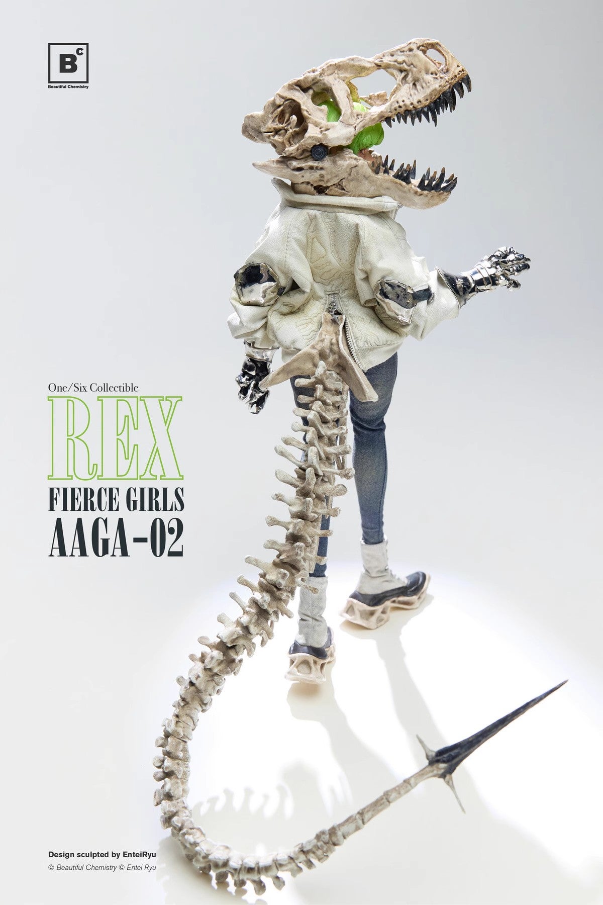 Beautiful Chemistry - 1:6 Bone Girl Fierce Girls Rex Action Figure - inshobby.com
