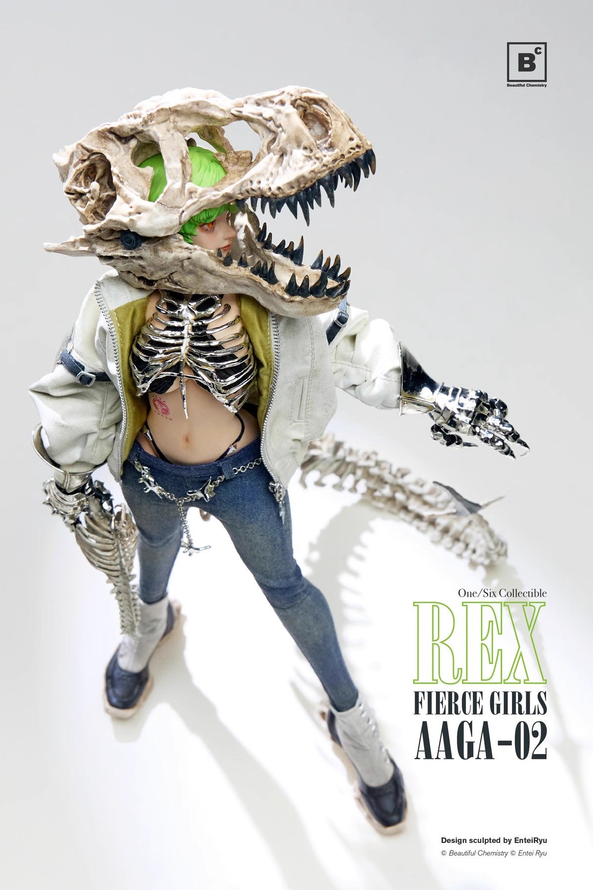 Beautiful Chemistry - 1:6 Bone Girl Fierce Girls Rex Action Figure - inshobby.com