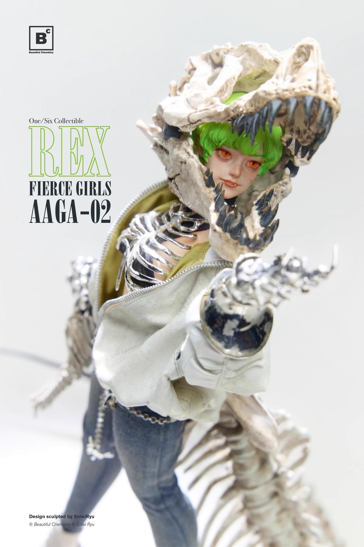 Beautiful Chemistry - 1:6 Bone Girl Fierce Girls Rex Action Figure - inshobby.com