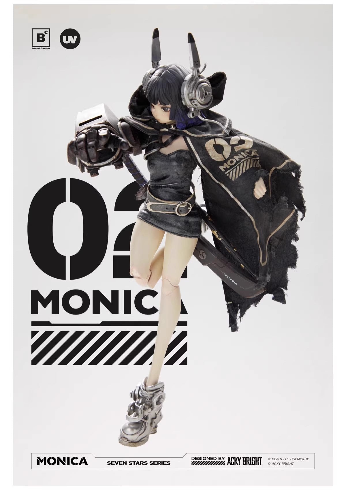 1:6 Seven Star Series Monica 02 Action Figure