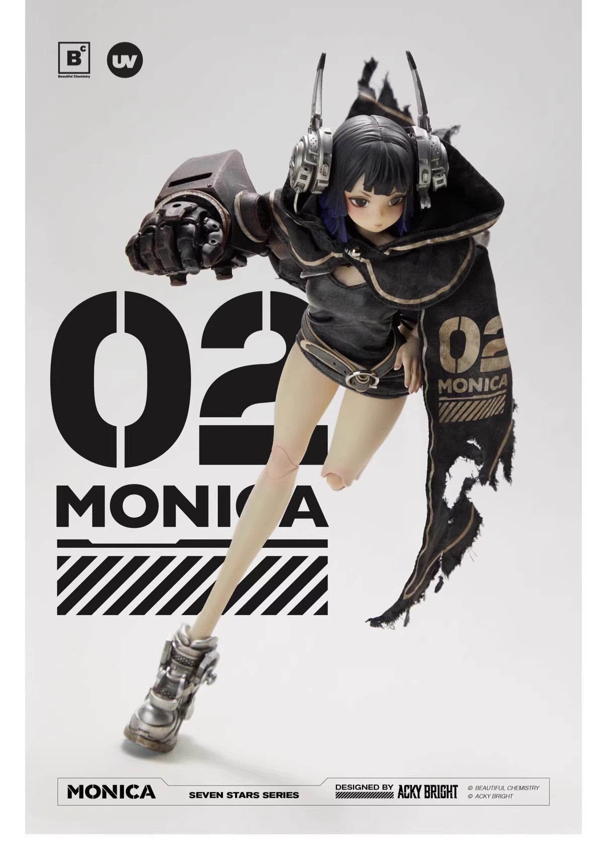 1:6 Seven Star Series Monica 02 Action Figure