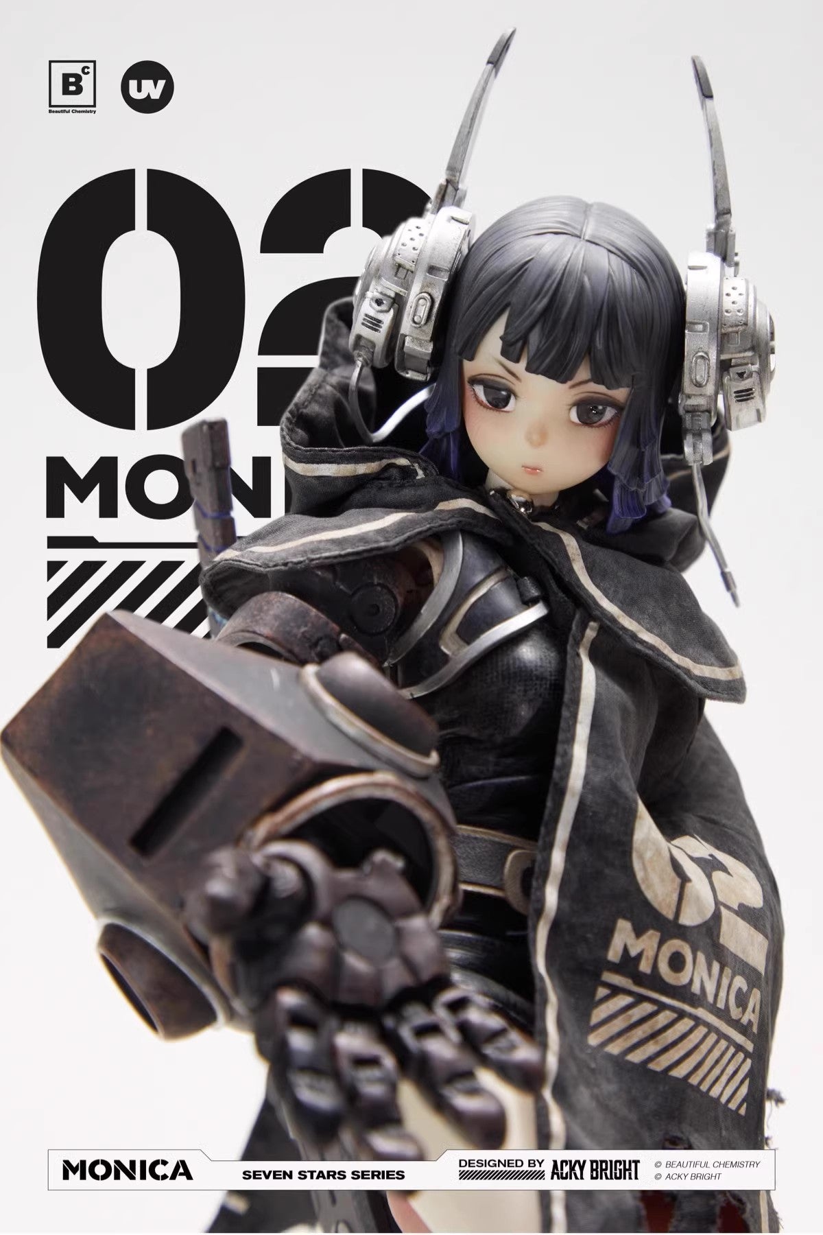 1:6 Seven Star Series Monica 02 Action Figure