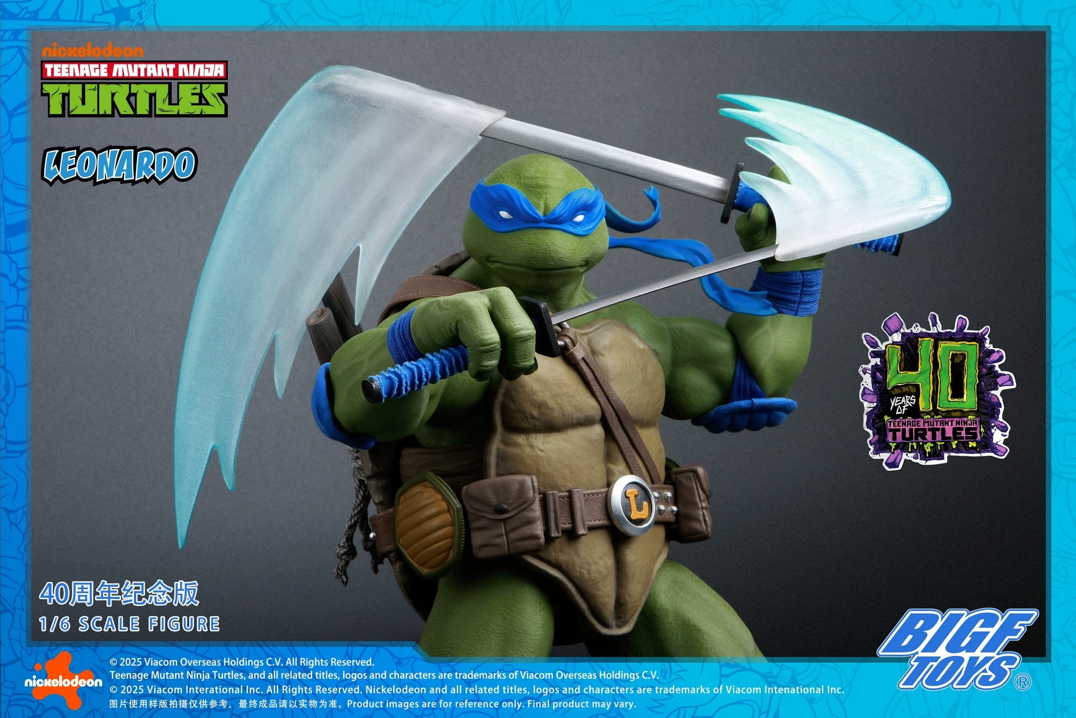bigf-toys-1-6-leonardo-40th-anniversary-action-figure-10 - INS Hobby