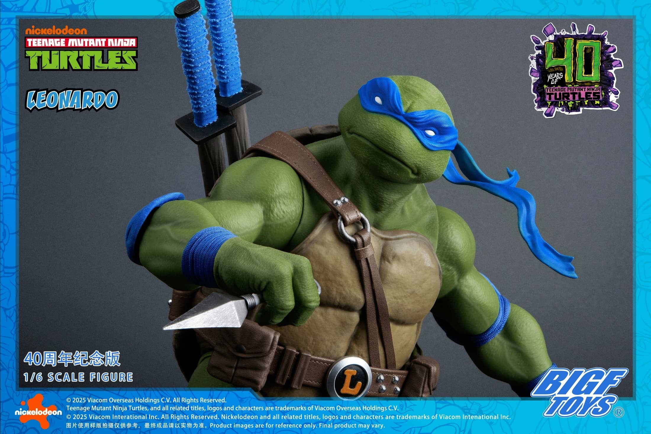 bigf-toys-1-6-leonardo-40th-anniversary-action-figure-13 - INS Hobby