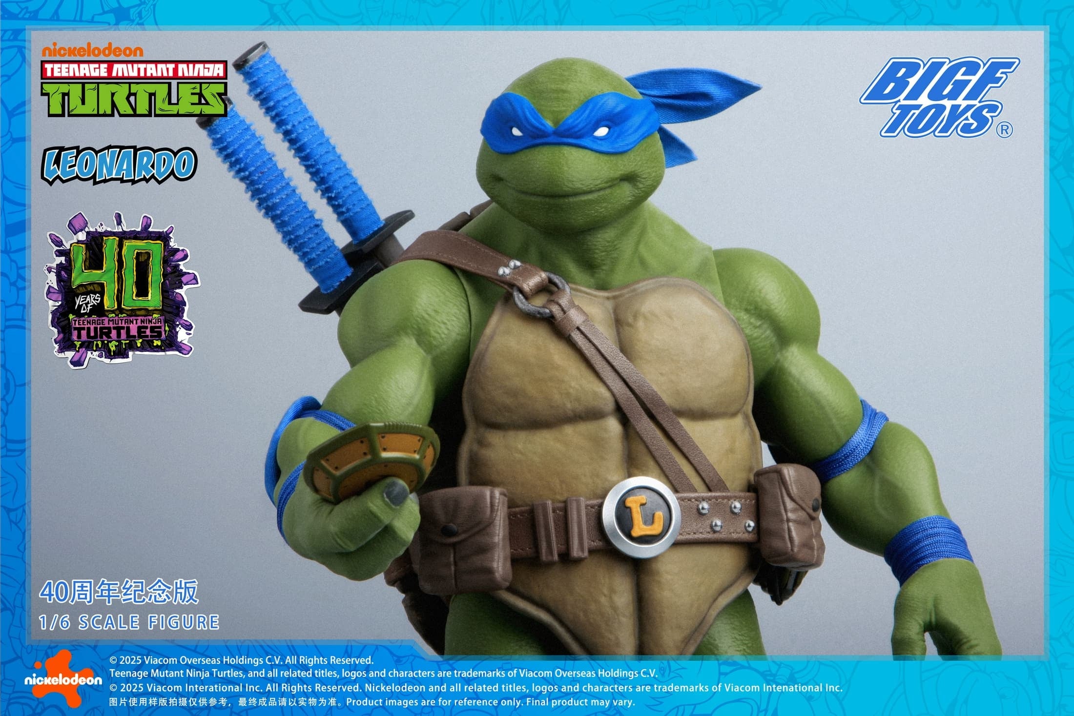 bigf-toys-1-6-leonardo-40th-anniversary-action-figure-16 - INS Hobby