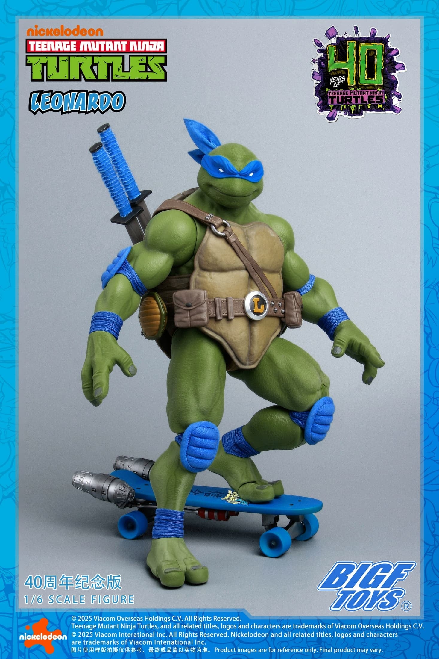 bigf-toys-1-6-leonardo-40th-anniversary-action-figure-5 - INS Hobby
