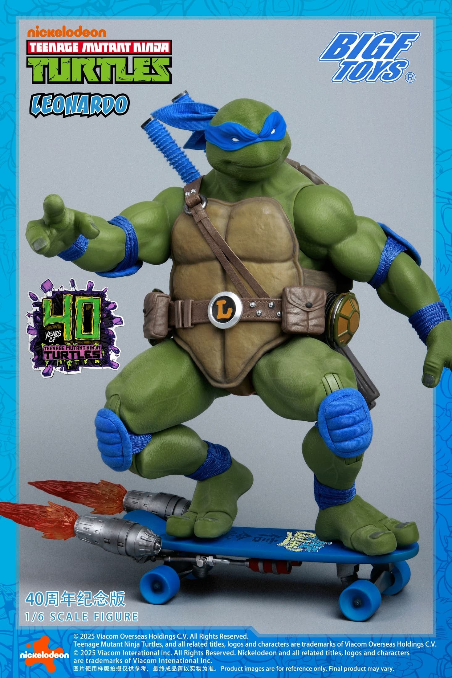 bigf-toys-1-6-leonardo-40th-anniversary-action-figure-6 - INS Hobby