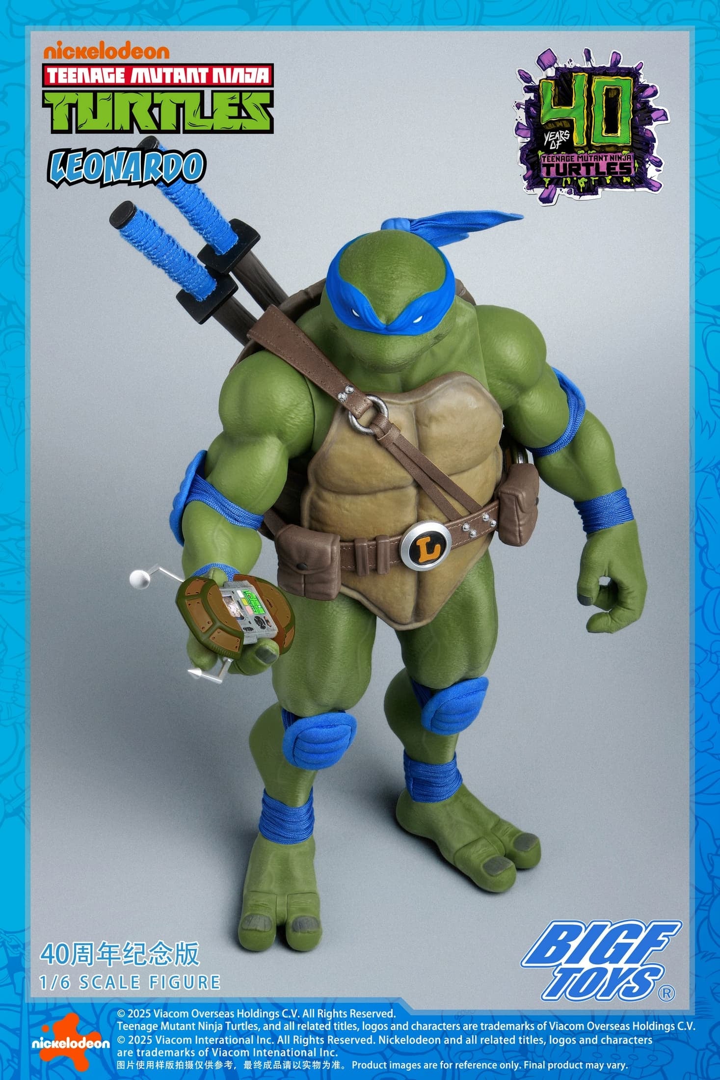 bigf-toys-1-6-leonardo-40th-anniversary-action-figure-7 - INS Hobby