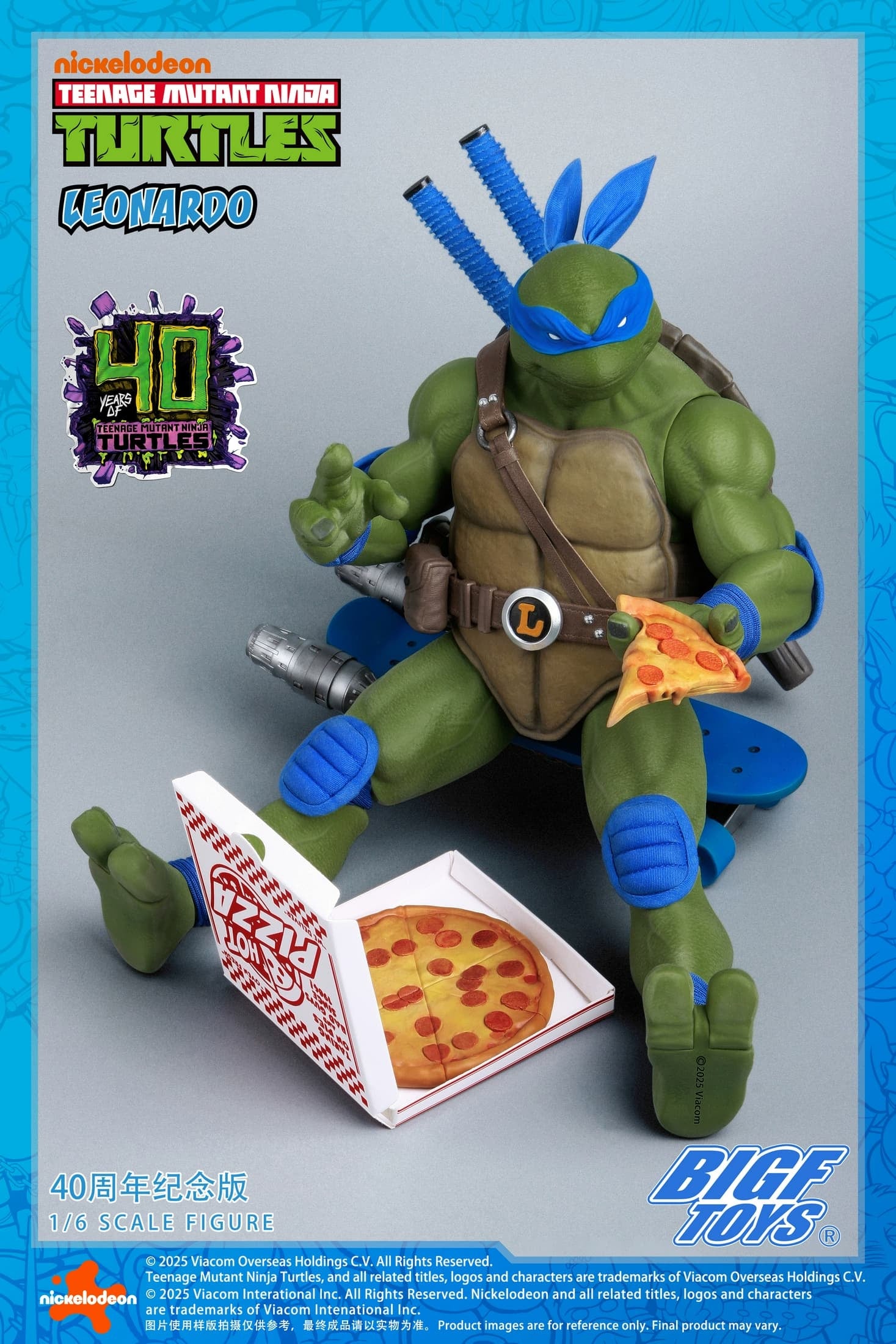 bigf-toys-1-6-leonardo-40th-anniversary-action-figure-8 - INS Hobby