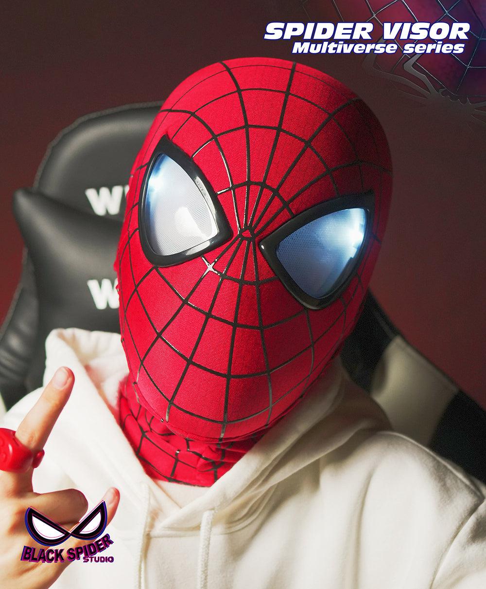 Black Spider Studio - 1:1 Spider Vision Light-Up Head Mask Cosplay - inshobby.com