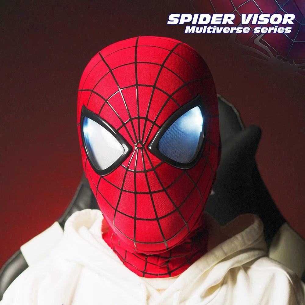 Black Spider Studio - 1:1 Spider Vision Light-Up Head Mask Cosplay - inshobby.com