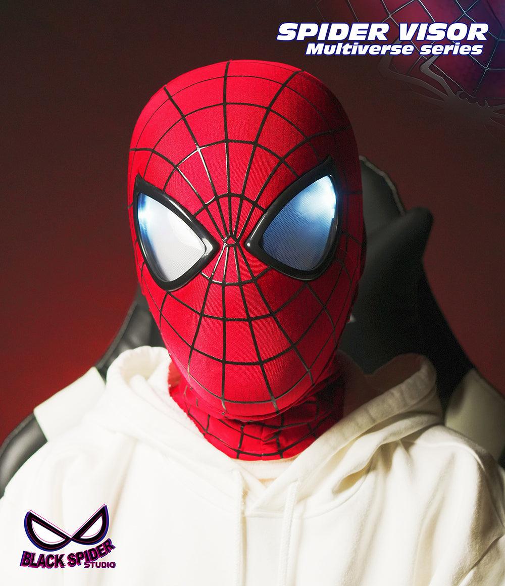 Black Spider Studio - 1:1 Spider Vision Light-Up Head Mask Cosplay - inshobby.com