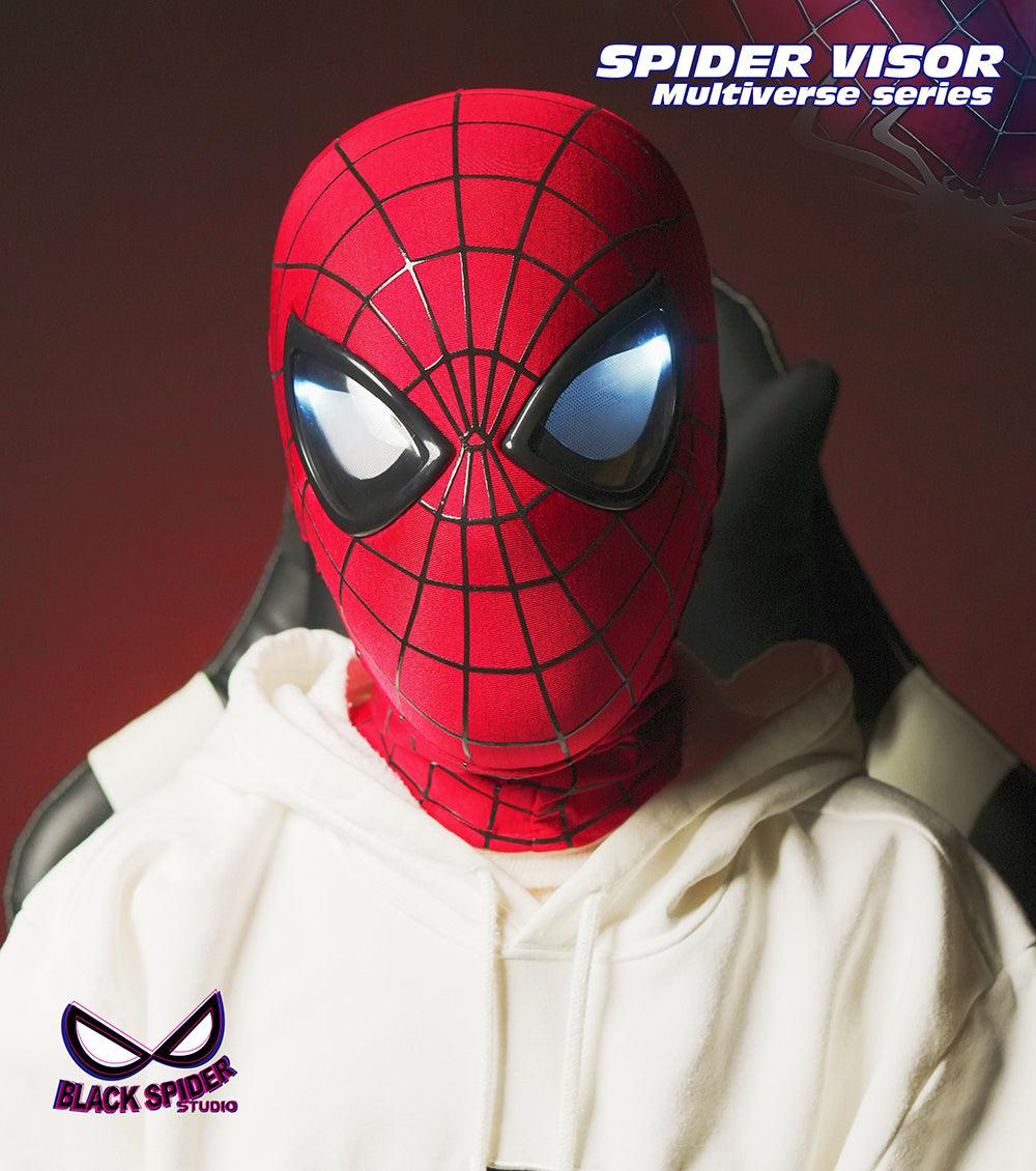 Black Spider Studio - 1:1 Spider Vision Light-Up Head Mask Cosplay - inshobby.com