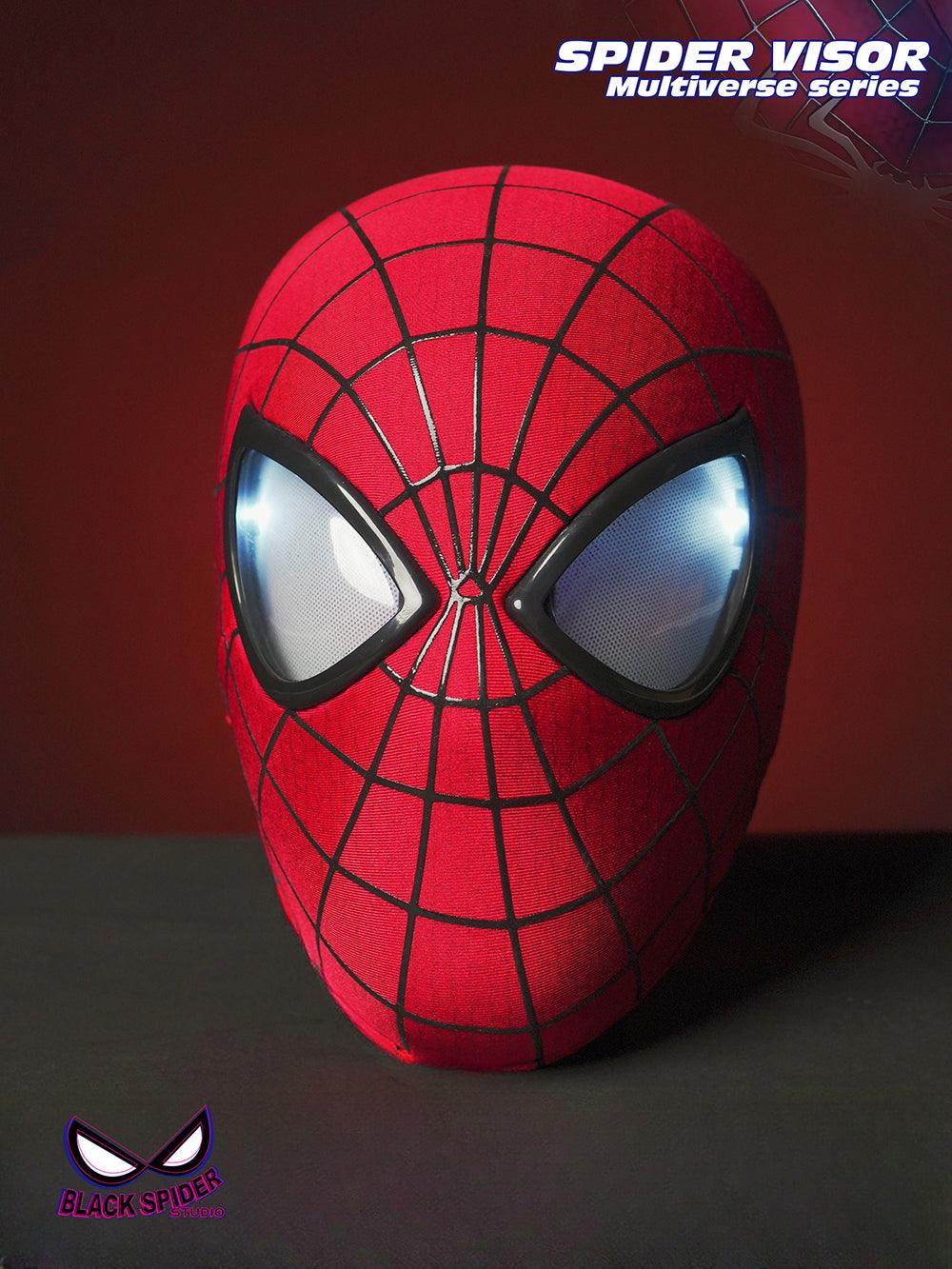 Black Spider Studio - 1:1 Spider Vision Light-Up Head Mask Cosplay - inshobby.com