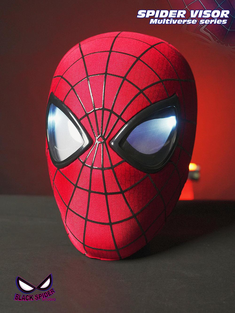 Black Spider Studio - 1:1 Spider Vision Light-Up Head Mask Cosplay - inshobby.com