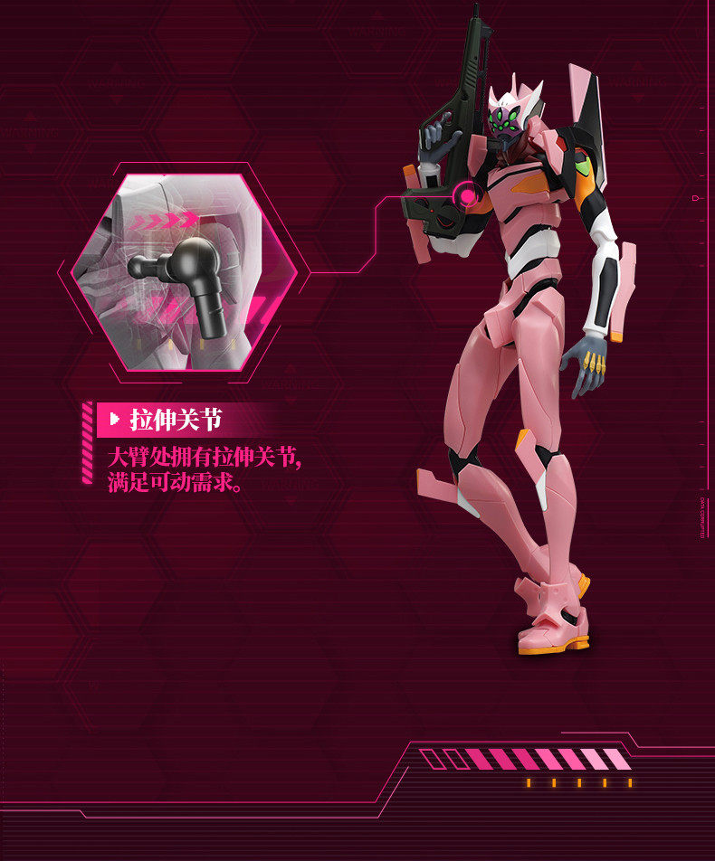 Blokees - Evangelion Custom Type-08α Legend Edition Model Kit - inshobby.com