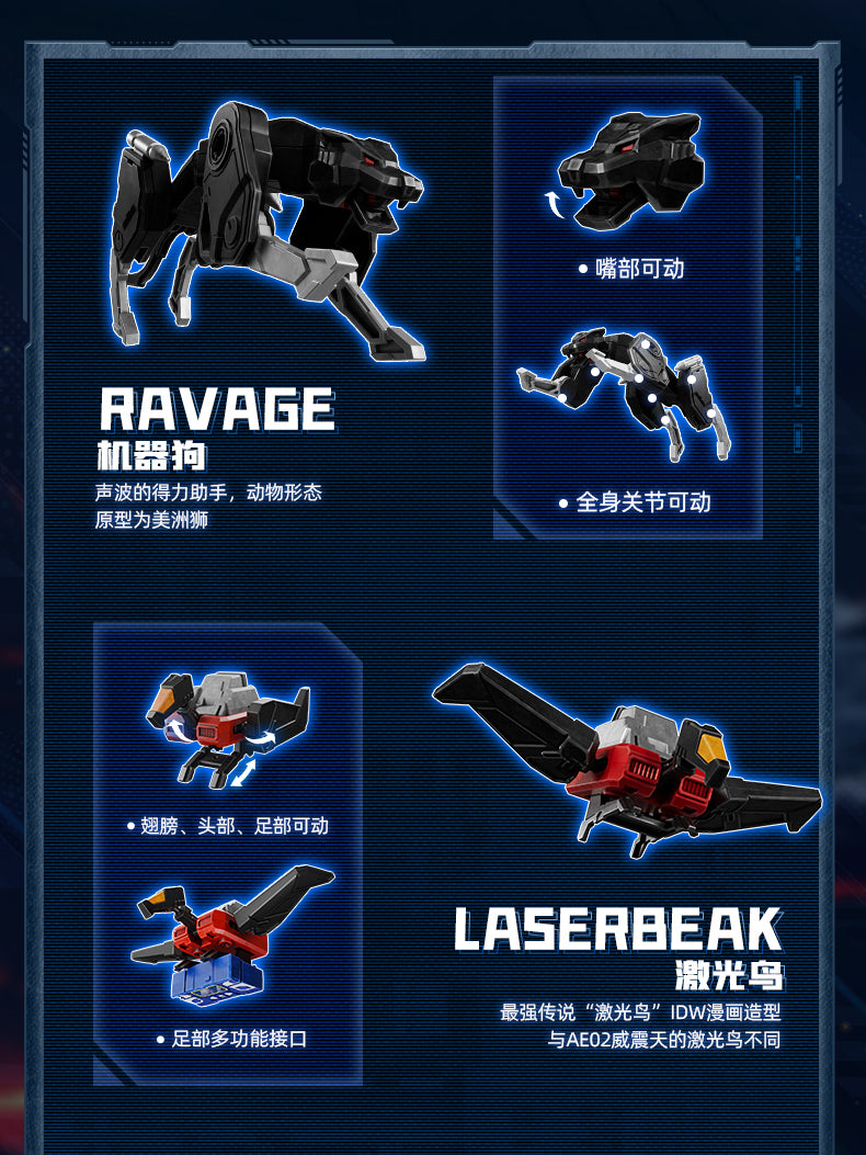 Blokees - Transformers G1 Soundwave Action Edition Model Kit - inshobby.com