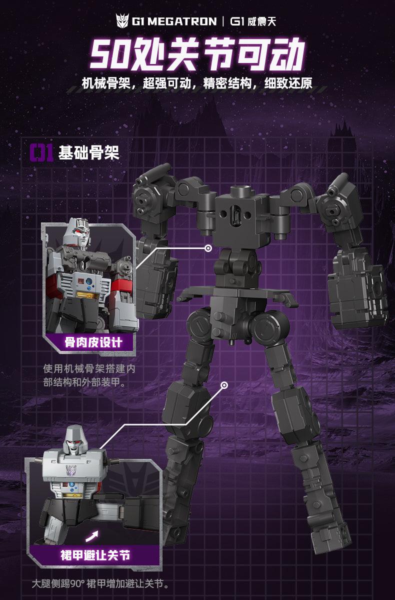 Bloks - Transformers G1 Megatron Action Edition Model Kit - inshobby.com