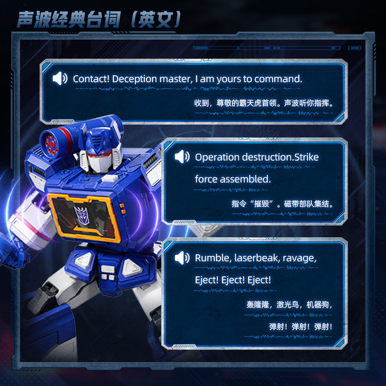 Blokees - Transformers G1 Soundwave Action Edition Model Kit - inshobby.com