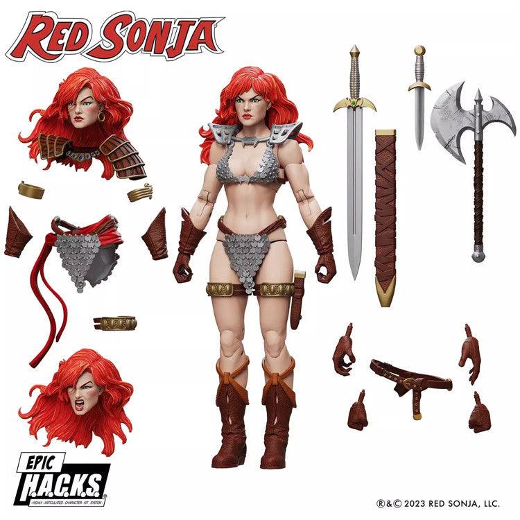 Boss Fight - 1:12 Epic HACKS Red Sonja Action Figure