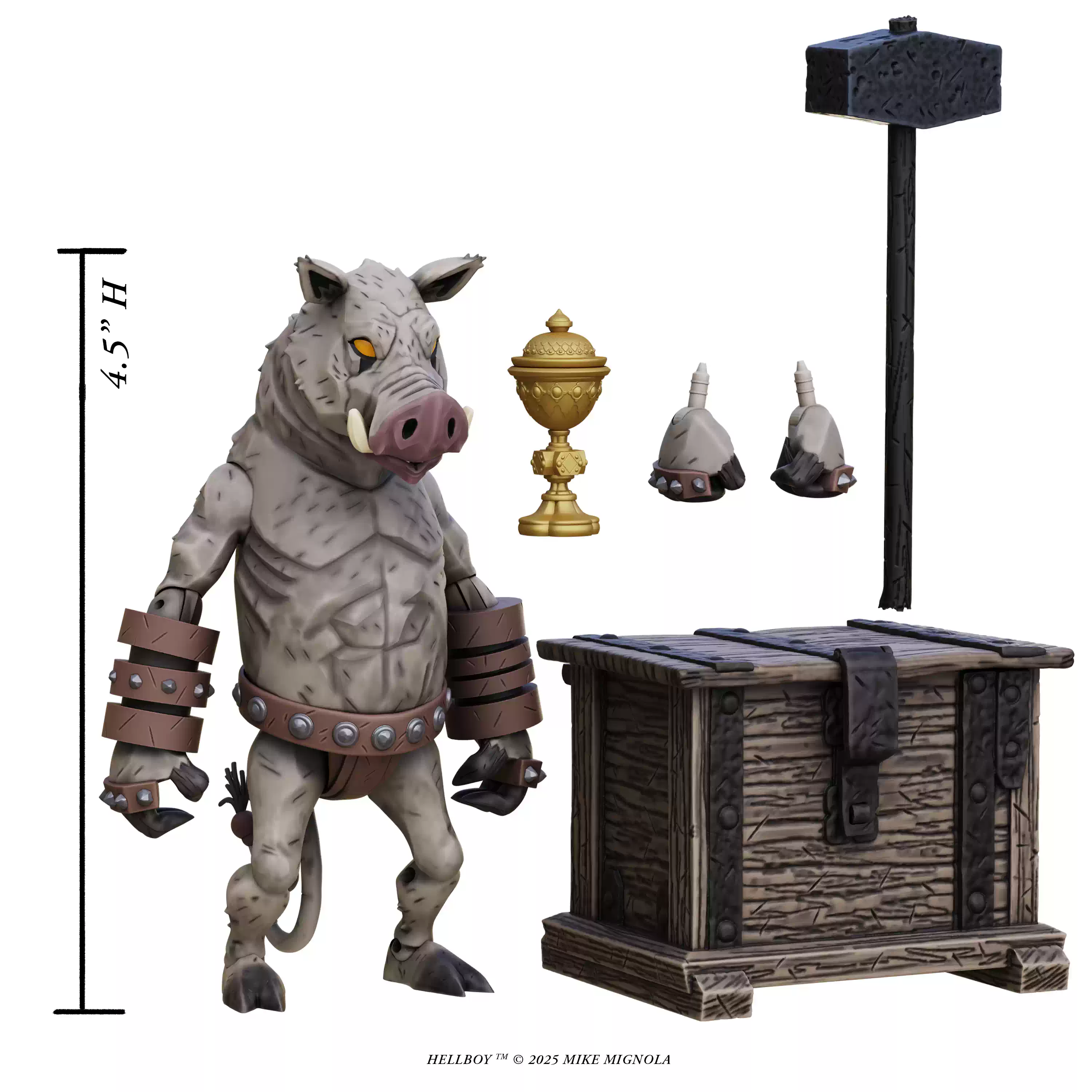 Boss Fight - 1:12 Gruagach Action Figure - inshobby.com