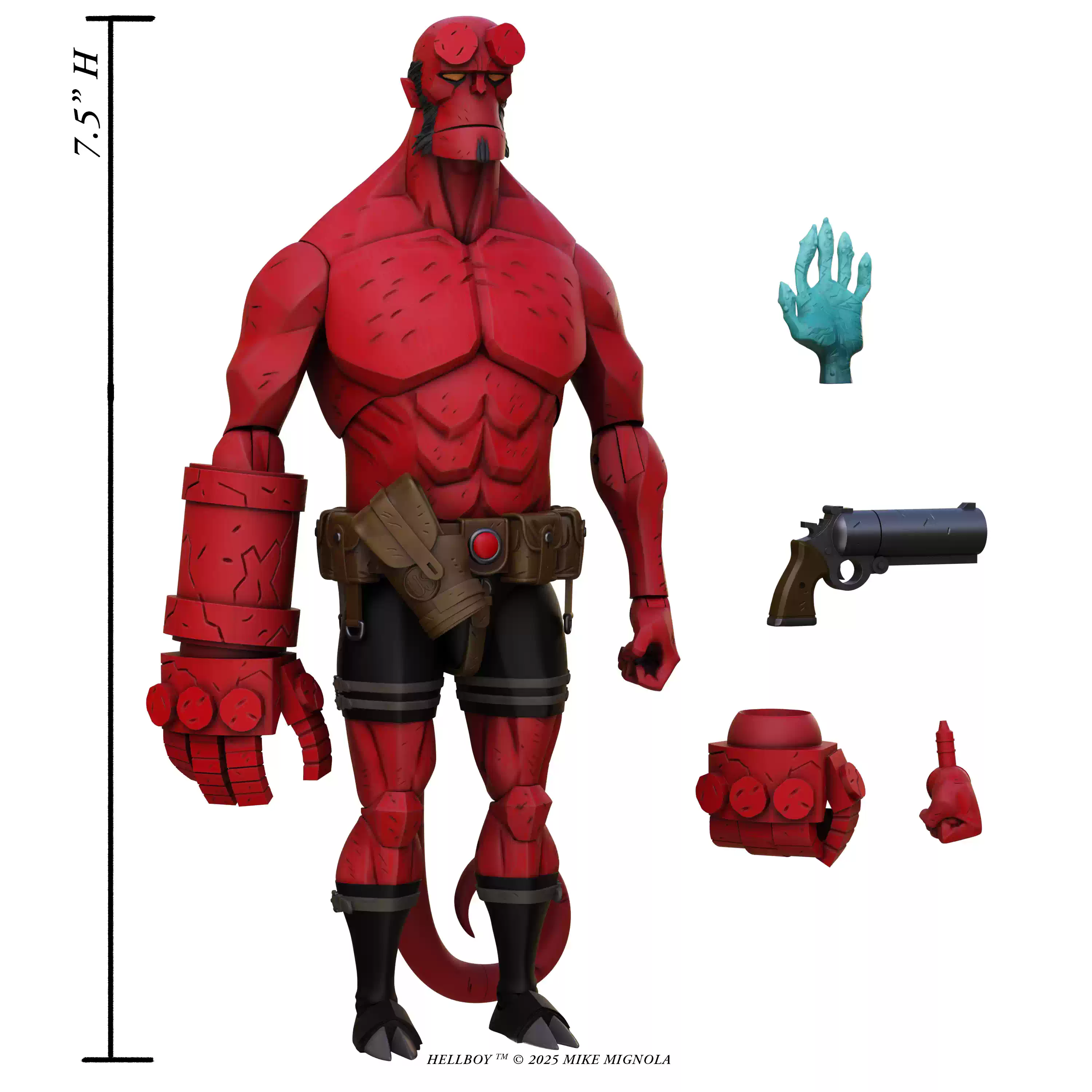 1:12 Hellboy Action Figure