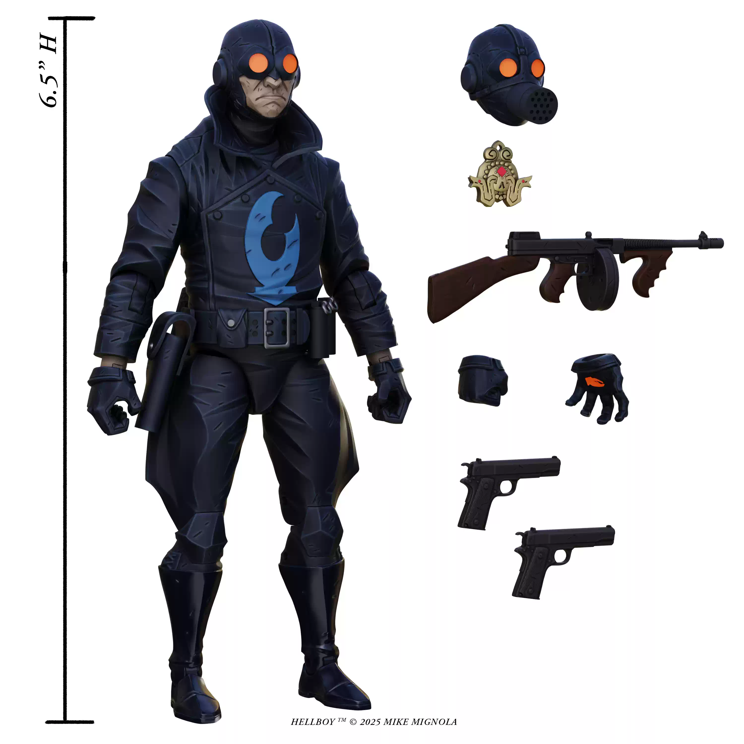 1:12 Lobster Johnson Action Figure