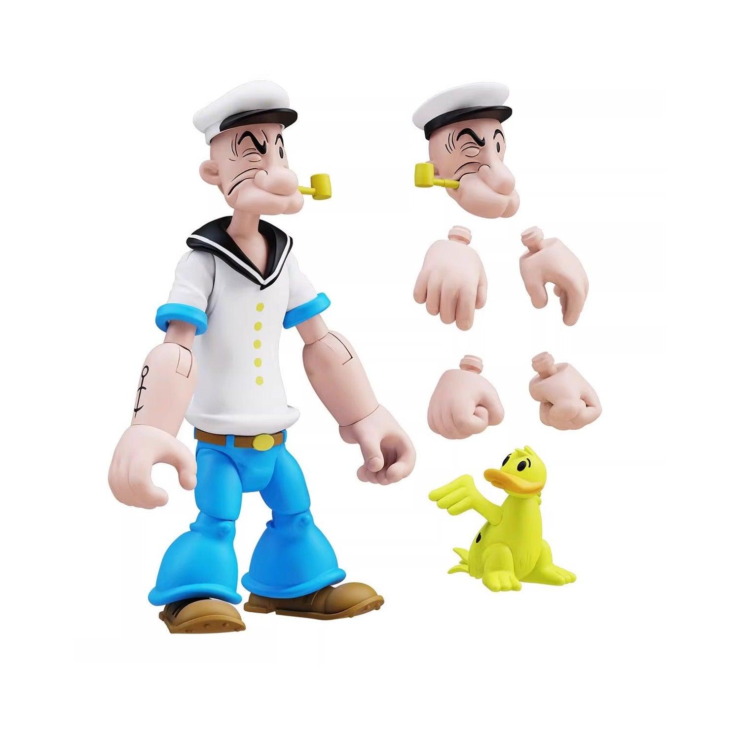 Boss Fight - 1:12 Popeye Action Figure - inshobby.com