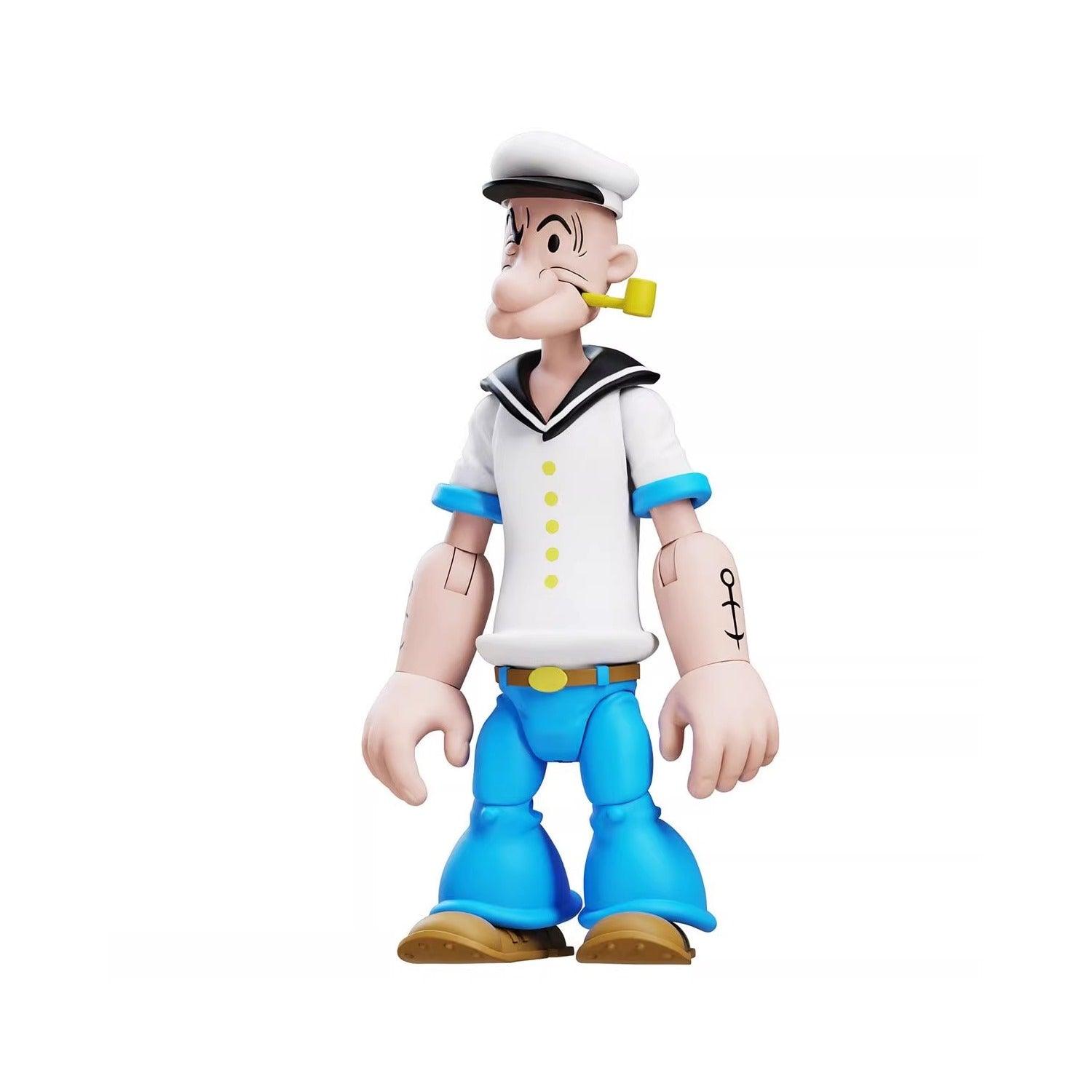 Boss Fight - 1:12 Popeye Action Figure - inshobby.com