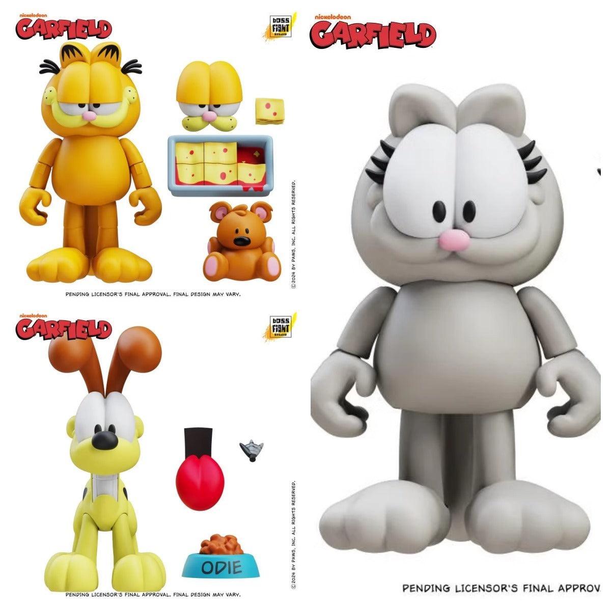 Boss Fight - 1:18 Garfield, Nermal & Odie Action Figure - inshobby.com