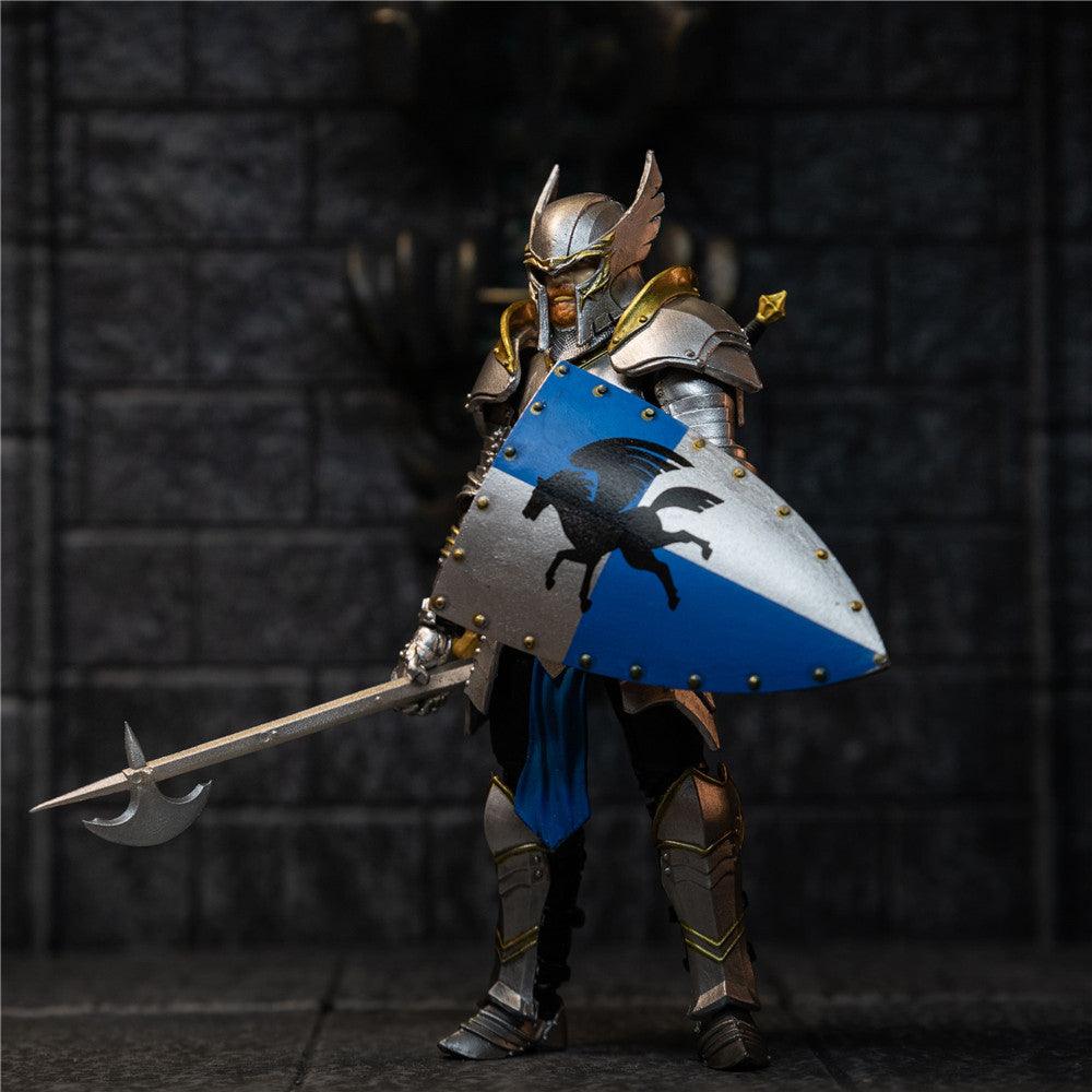 Boss Fight - 1:18 Vitruvian HACKS Knight of Accord Warrior of Order Action Figure