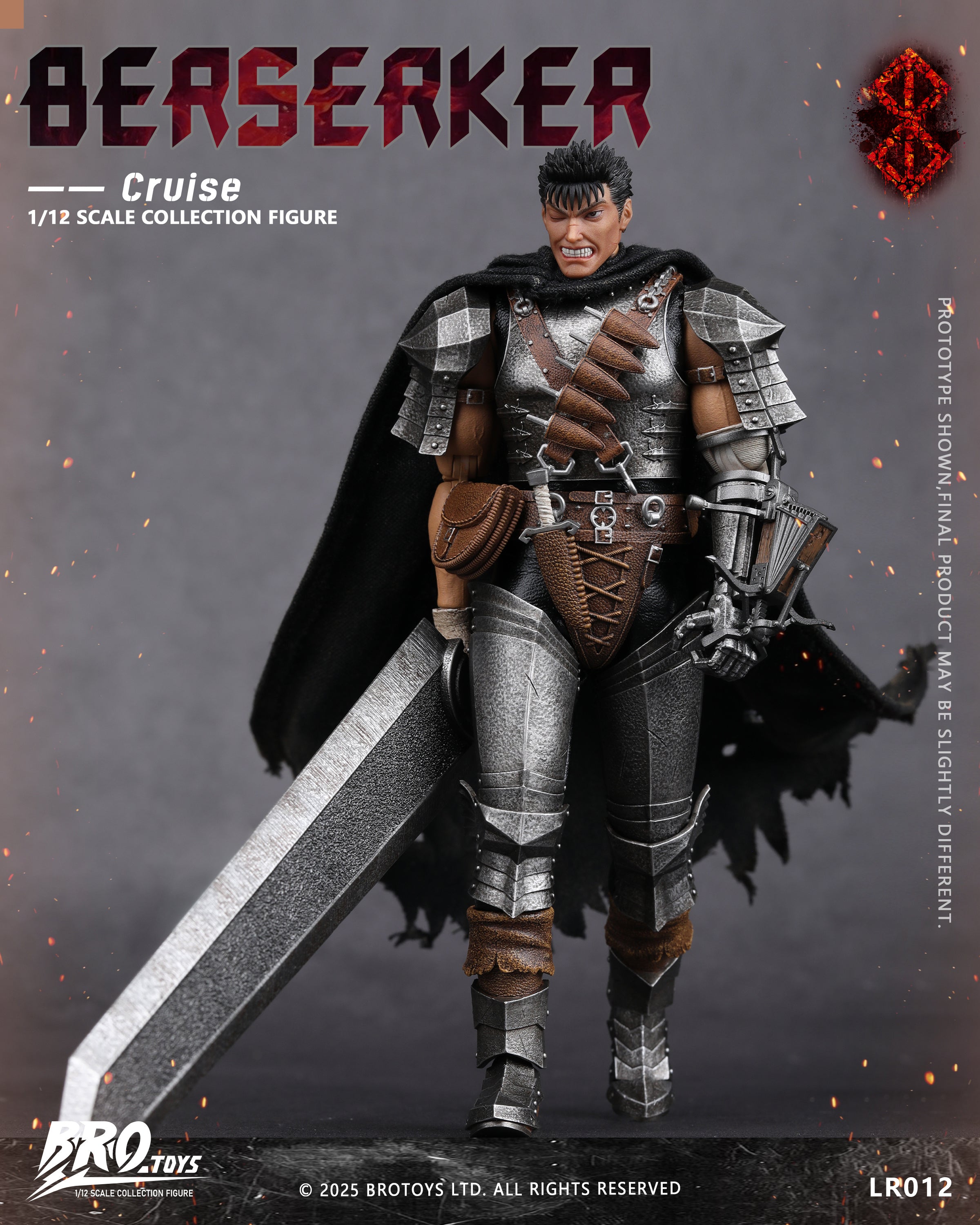 BroToys - 1:12 Berserker Cruise Action Figure - inshobby.com
