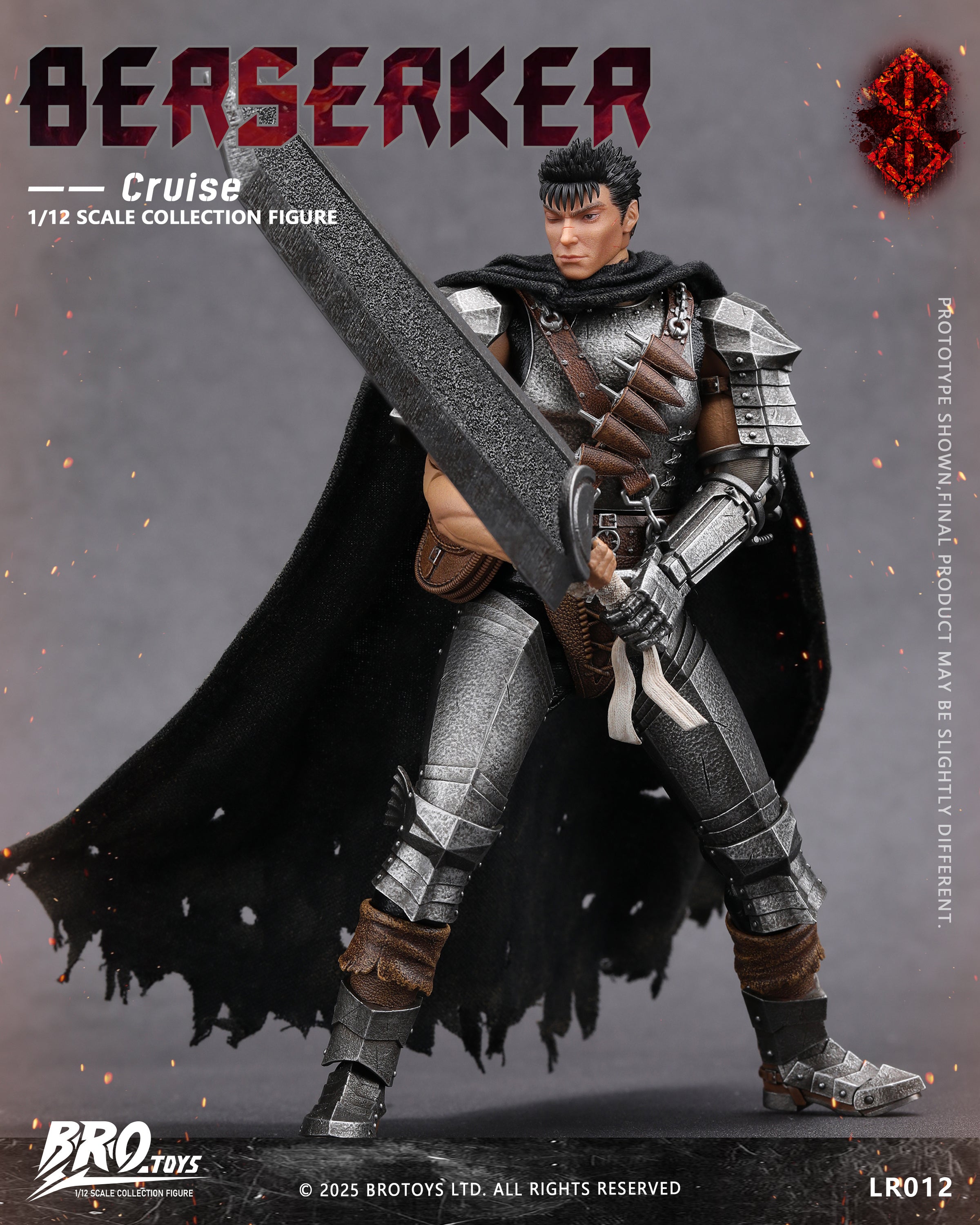 BroToys - 1:12 Berserker Cruise Action Figure - inshobby.com