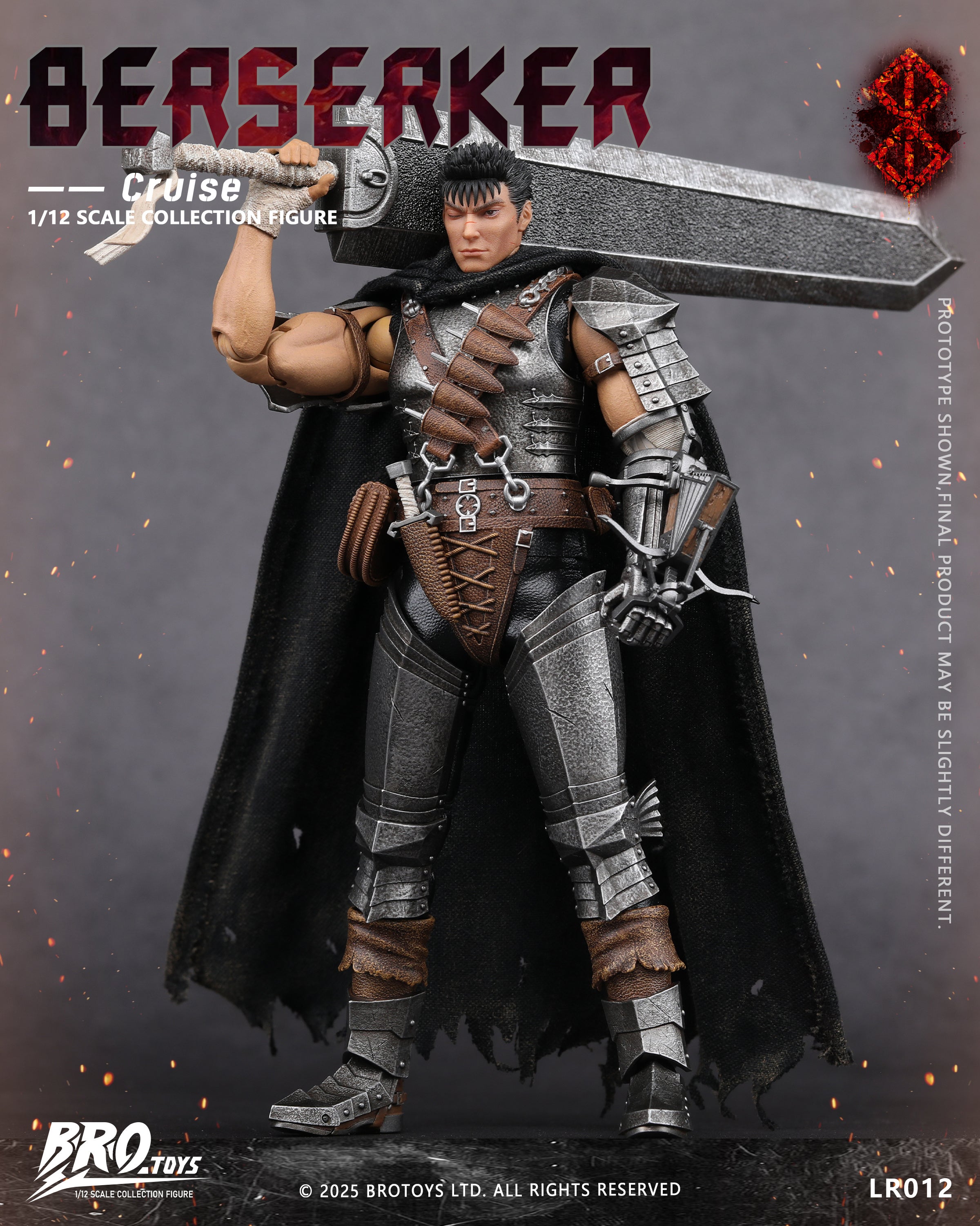 BroToys - 1:12 Berserker Cruise Action Figure - inshobby.com