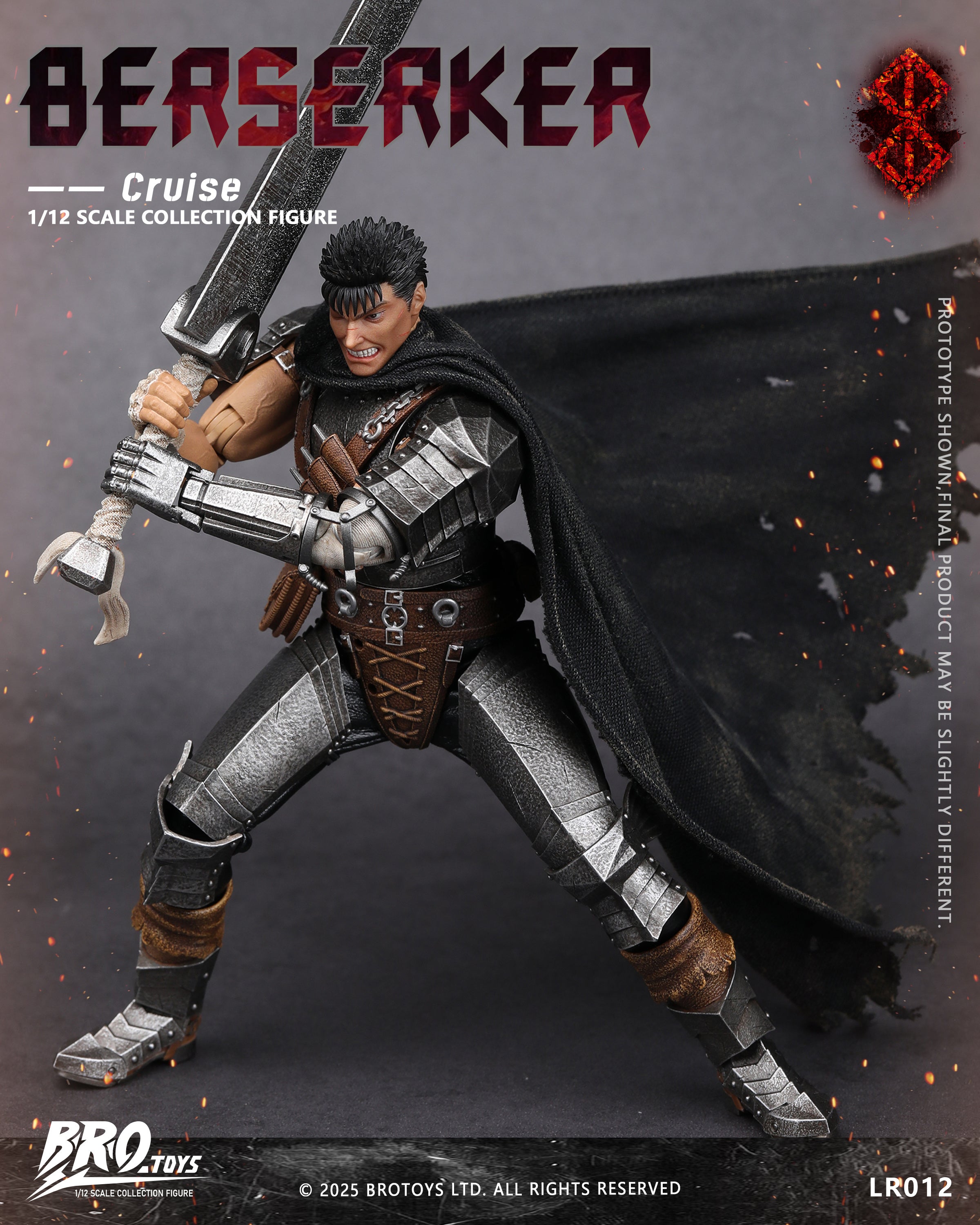 BroToys - 1:12 Berserker Cruise Action Figure - inshobby.com