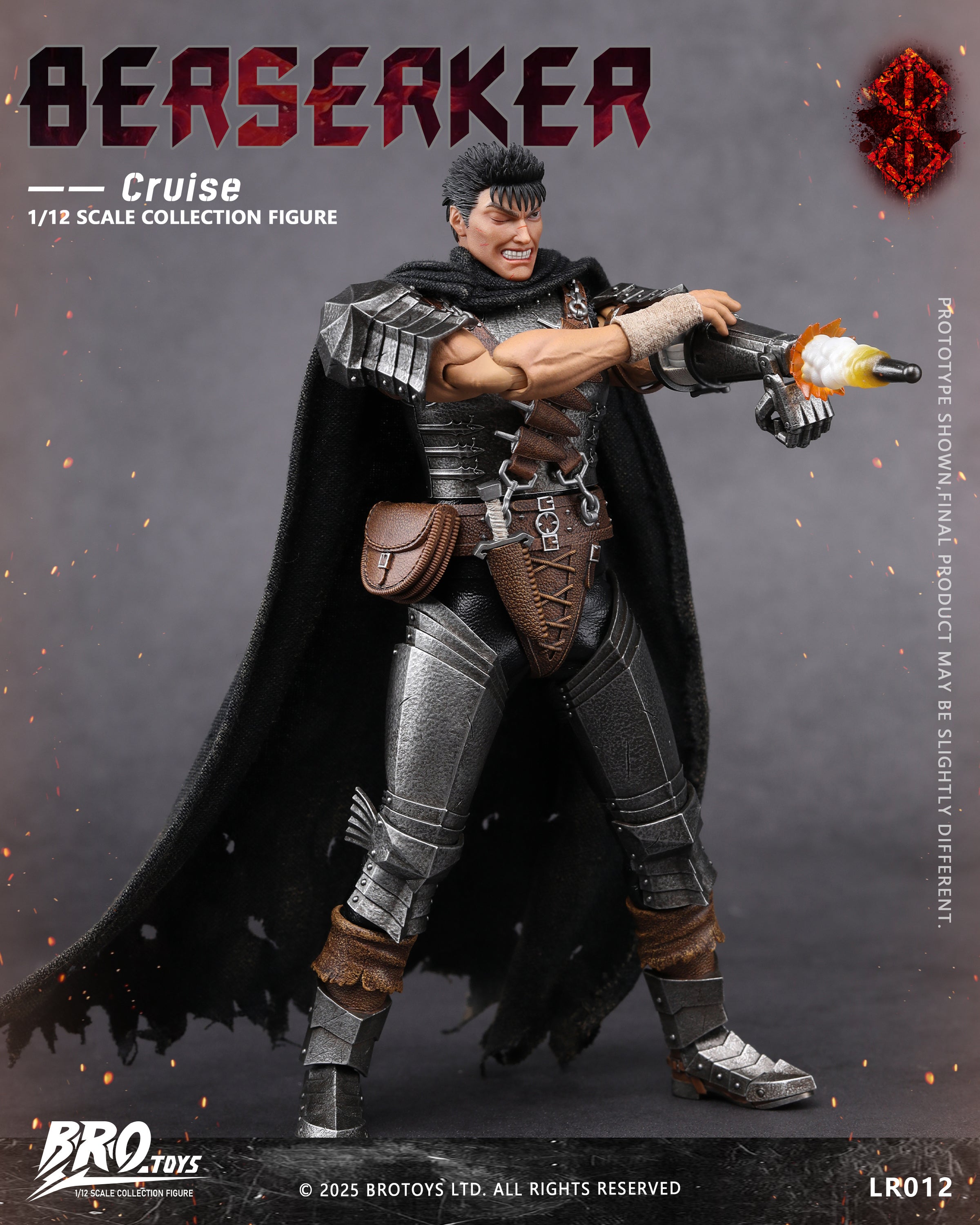 BroToys - 1:12 Berserker Cruise Action Figure - inshobby.com