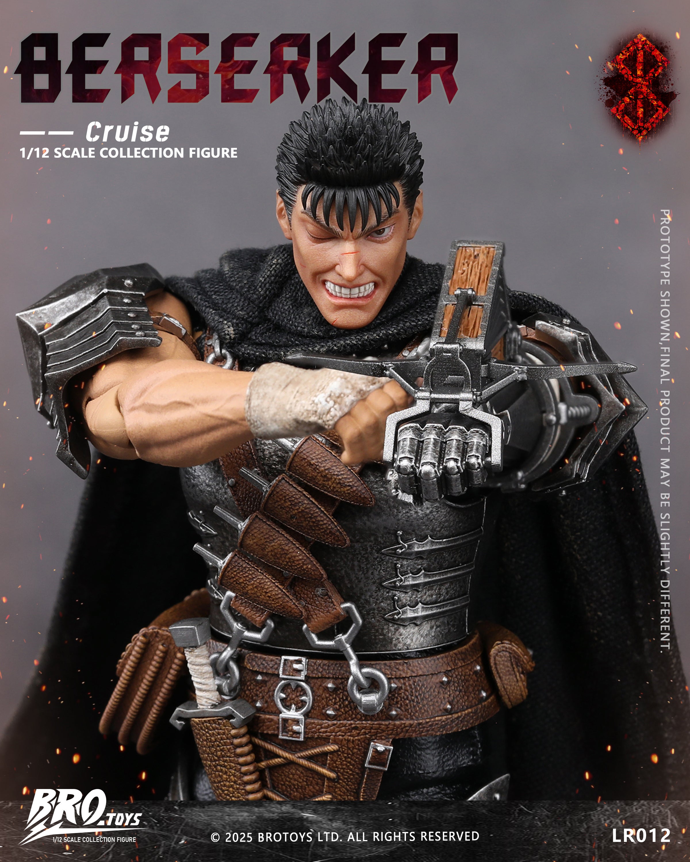BroToys - 1:12 Berserker Cruise Action Figure - inshobby.com