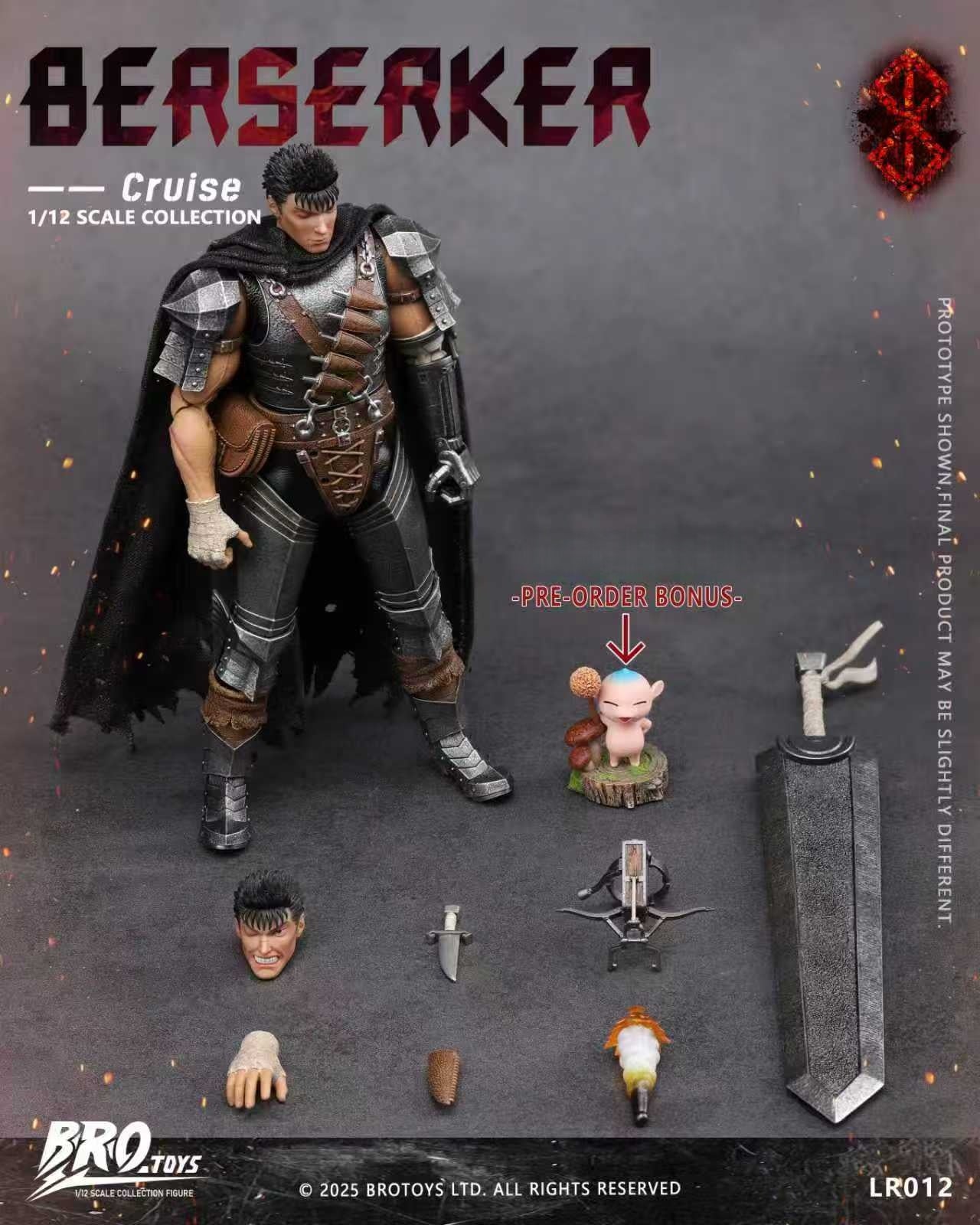 BroToys - 1:12 Berserker Cruise Action Figure - inshobby.com