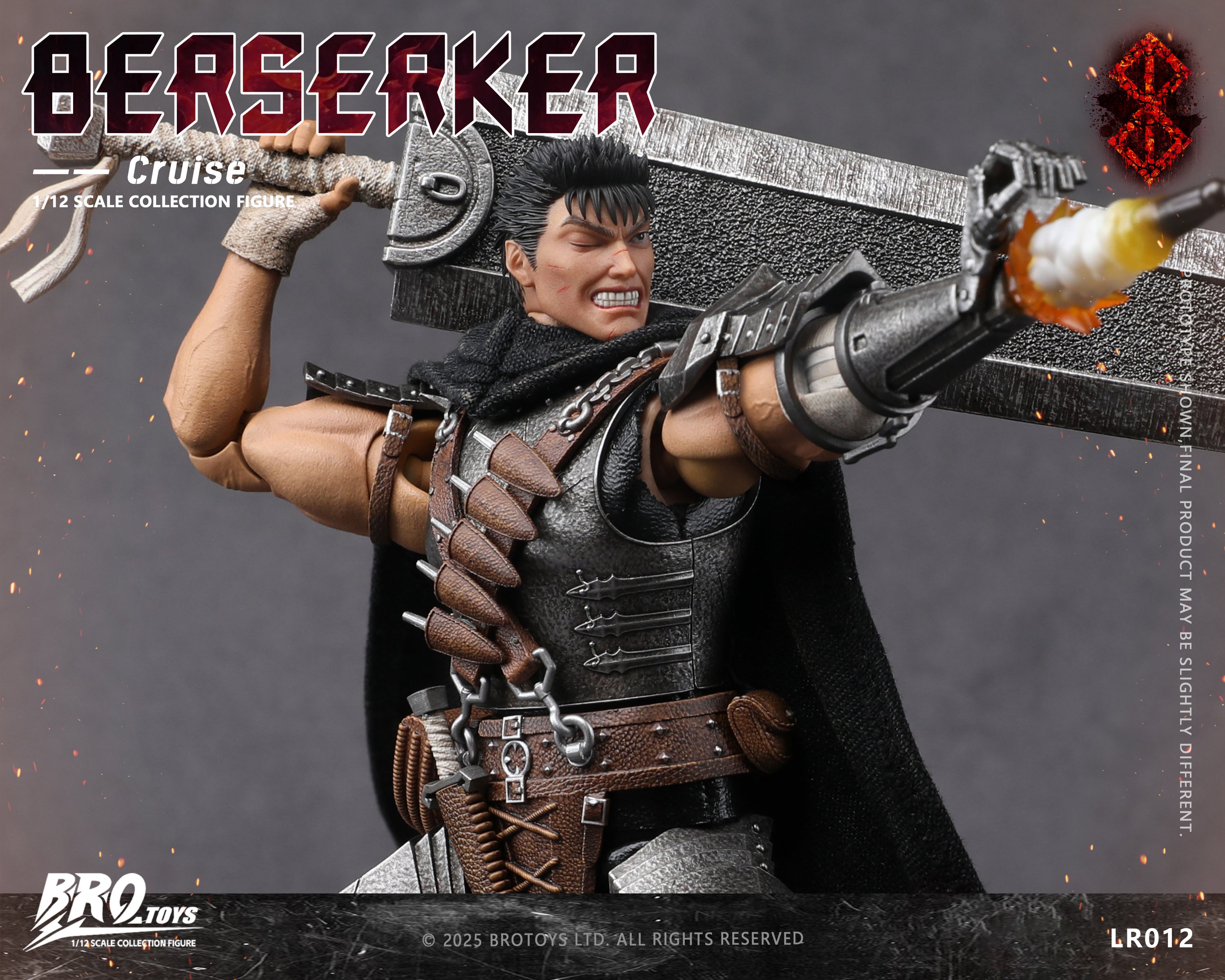 BroToys - 1:12 Berserker Cruise Action Figure - inshobby.com