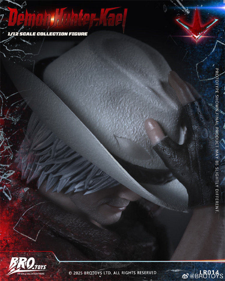 BroToys - 1:12 Demon Hunter Kael Action Figure - inshobby.com