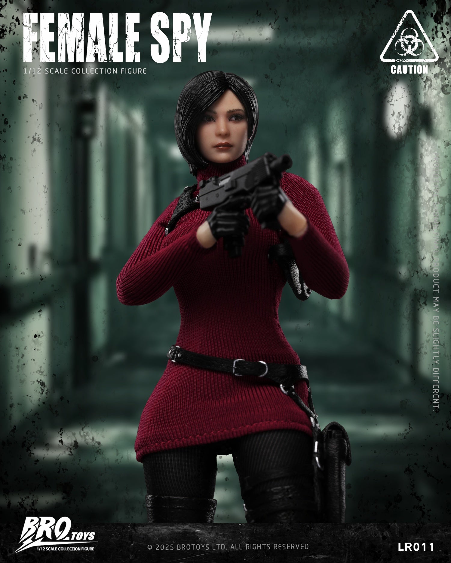 BroToys - 1:12 Female Spy Action Figure - inshobby.com