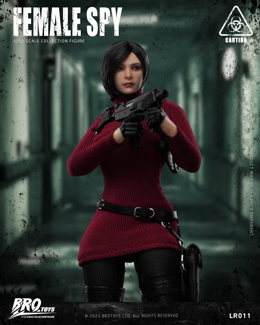 Spy Rise Figure 1:12 Female Spy Action Figure