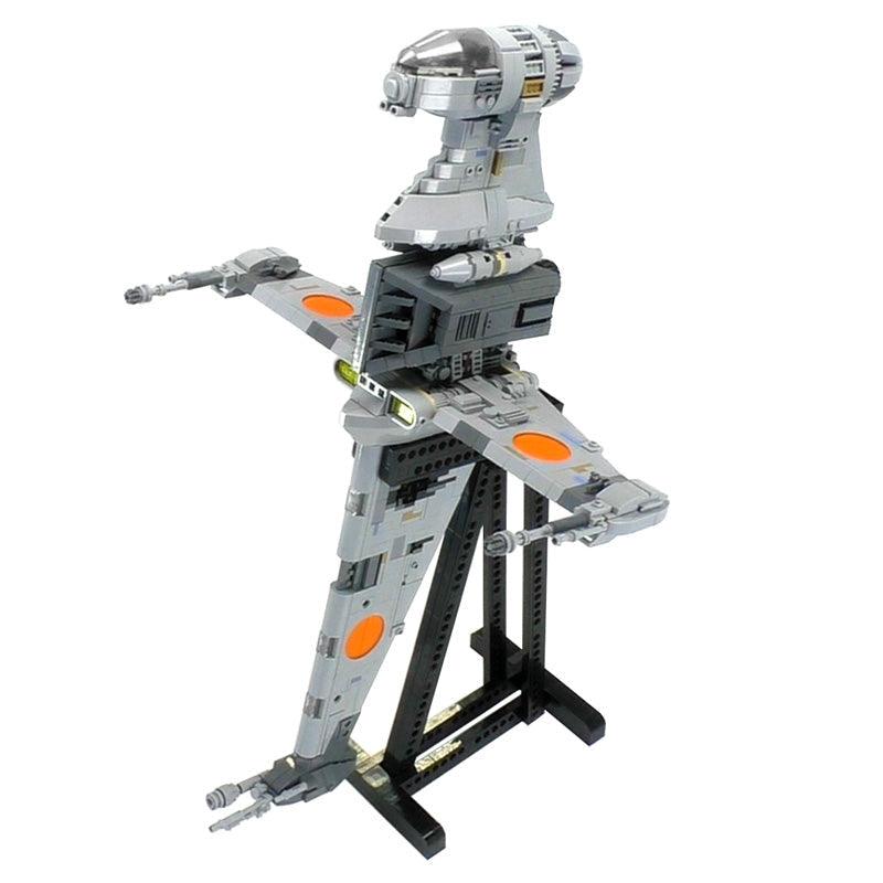 BuildMoc - B-Wing Starfighter Building Blocks - inshobby.com