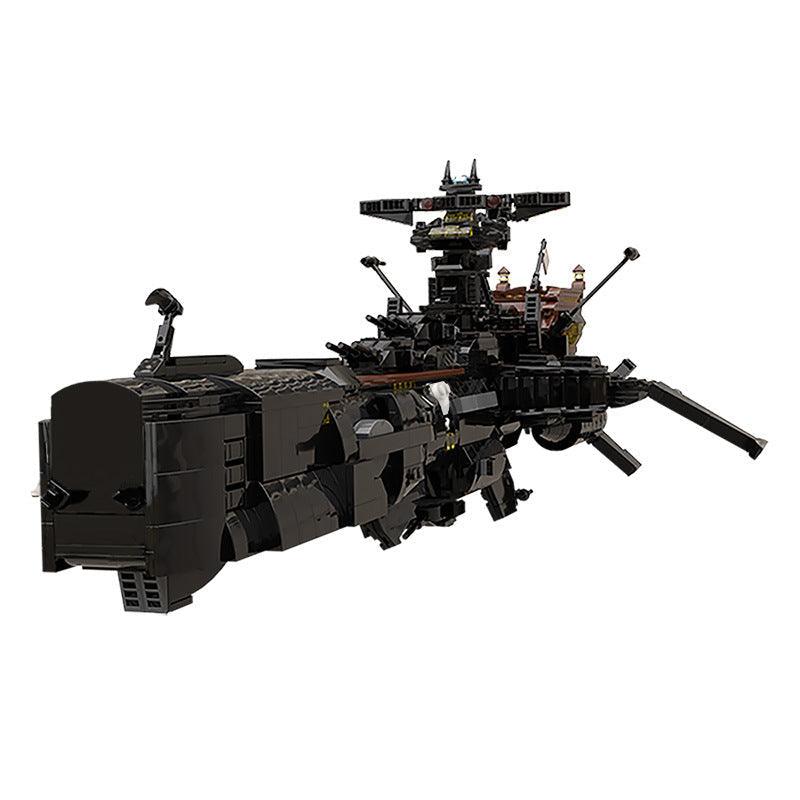 BuildMoc - Death Shadow Space Battleship Building Blocks - inshobby.com