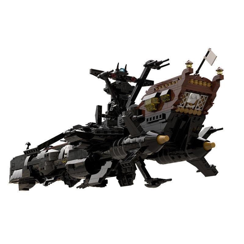 BuildMoc - Death Shadow Space Battleship Building Blocks