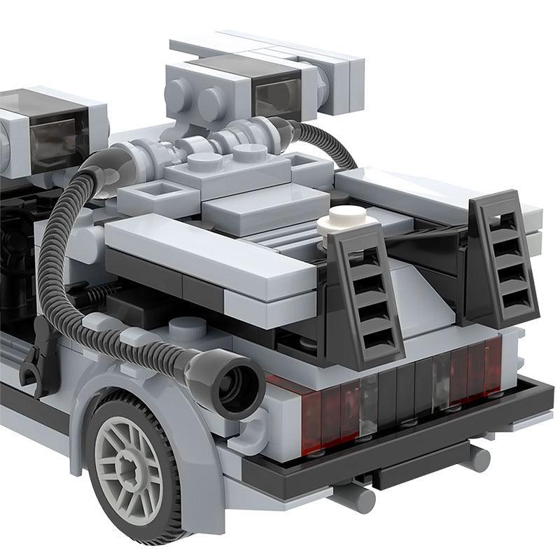 BuildMoc - DeLorean Time Machine Building Blocks