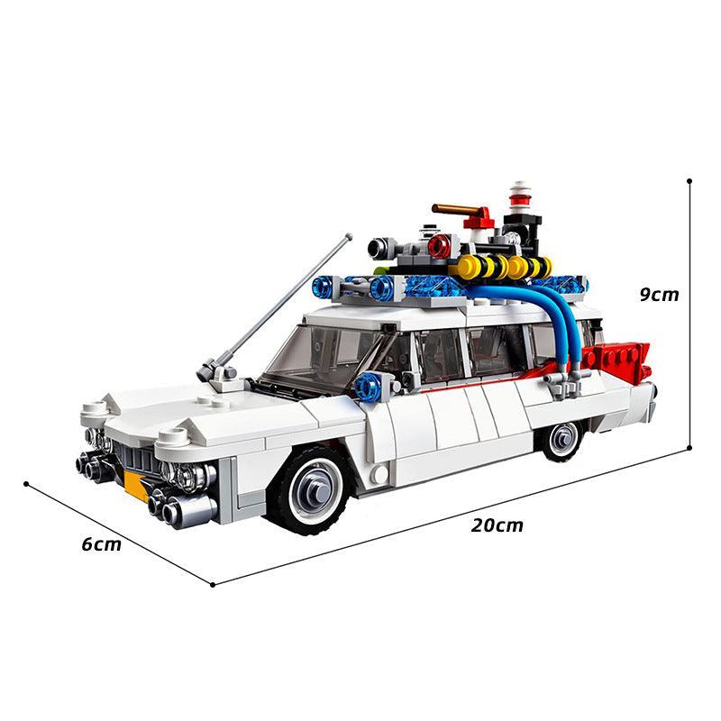 BuildMoc - Ecto-1 Ectomobile Car Building Blocks - inshobby.com