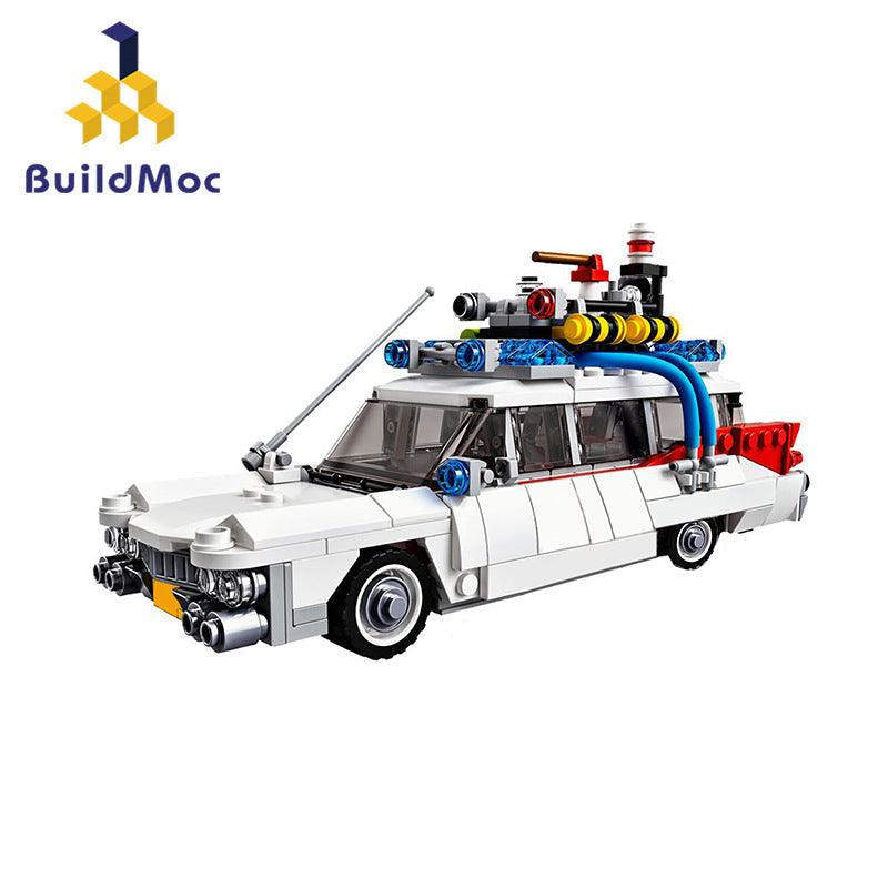 BuildMoc - Ecto-1 Ectomobile Car Building Blocks - inshobby.com